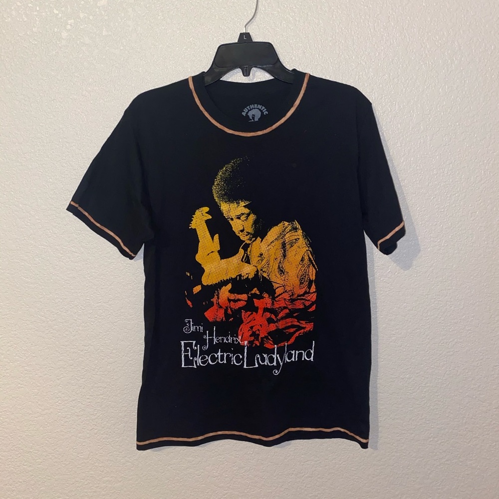 Vintage Inspired Jimi Hendrix Bleached Tshirt